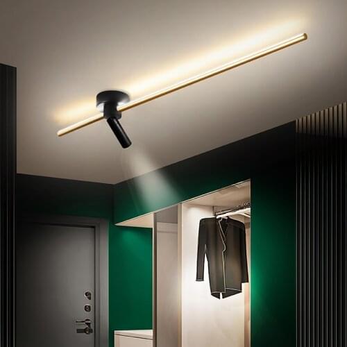 Hot sale Fashion Ceiling light for Bedroom Kitchen Dining room indoor Aisle Ceiling Lamp for exhibition hall Aluminum Fixture