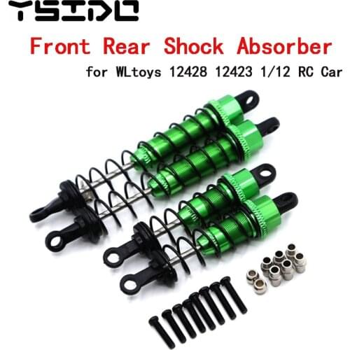 Upgraded Front Rear Shock Absorber Damper Suspension for Wltoys 12428 12423 Feiyue FY03 RC Desert Truck Short Course Car