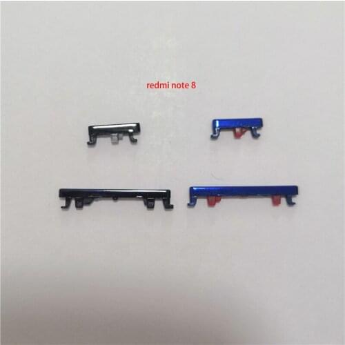 Original New For Xiaomi Redmi Note 8 Power On Off Button + Volume Button Side Button Set Replacement Parts