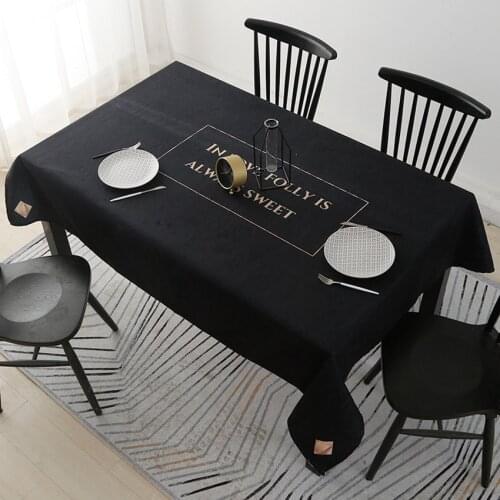 Thickening Table Cloth Europe Waterproof Tablecloth Oilproof Table Cover Rectangular Tablecothes Photography Background Cloth