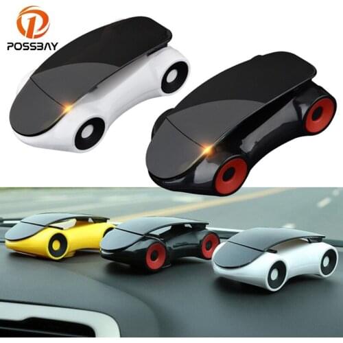 POSSBAY 360 Degree Adjustable Rotation Phone Holder White/Yellow/Black Car Ornaments Sports Model Car Ornaments Accessories