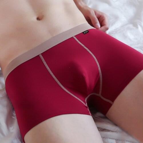 Male Panties Cotton Mens Underwear Boxers Breathable Solid Underpants Comfortable Natural Hot Man Boxer Shorts Boxershorts