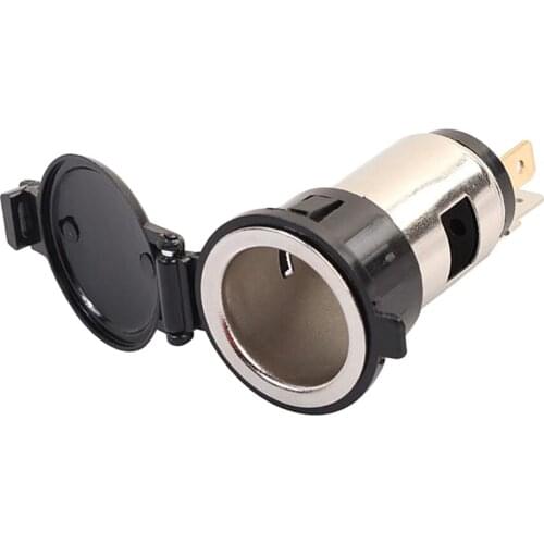 Universal DC 12V/24V Power Motorcycle Boat Car Lighter Socket