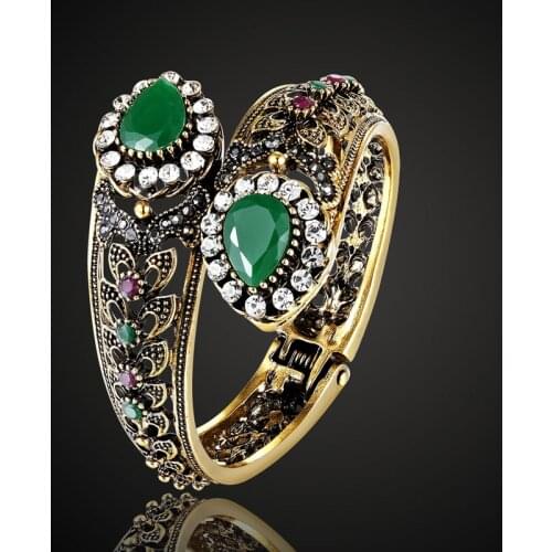 Zlxgirl jewelry Women bangles Best Party Accessories Antique Silver Plated Flower Design Jewelry Turkish Bracelet Pulseira gifts