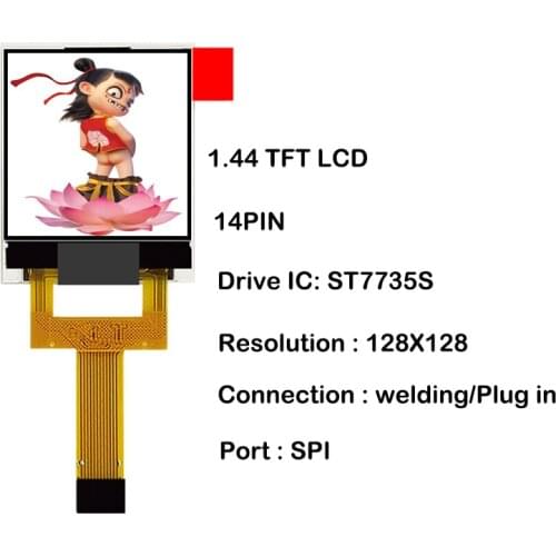 TFT 1.44inch LCD color screen lcd 128*160 SPI serial ST7735S drive LCD Screen For Arduino ARM