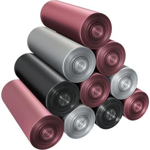 10 Rolls of 200Pcs Disposable Garbage Bags Flat Open Mouth Trash Bags Wastebasket Bags Thicken Rubbish Bags for Home Office