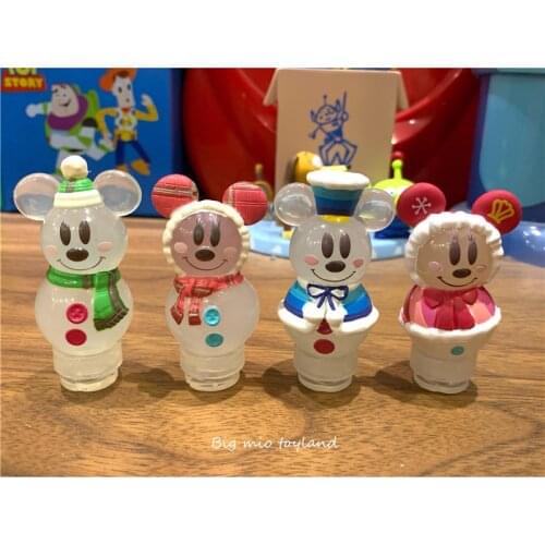2PCS/lot 6-6.5Find Japan bulk cargo tail order Christmas Snowman Mickey Minnie doll decoration DIY accessories