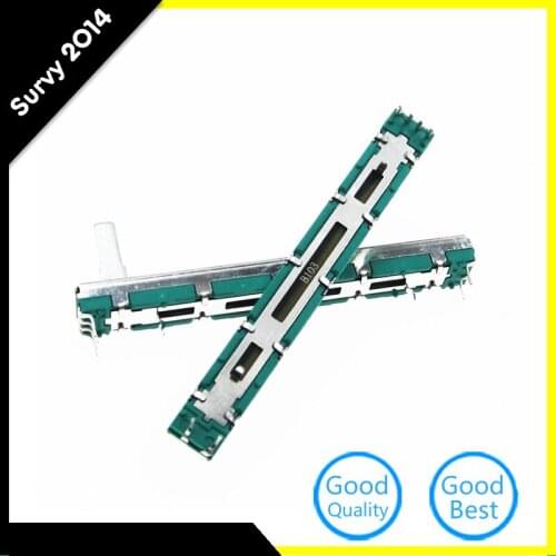 2pcs 75 MM Double B10K Original B10KX2 Behringer Pot Mixer Fader diy electronics