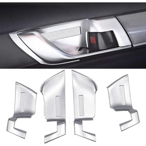 Accessories Matte ABS Interior Car Door Handle Bowl 4pcs for Honda Accord 2018