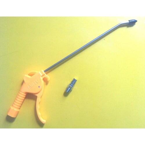 Free Shipping 2PCS/LOT Dust Removing Air Blow Gun Cleaning Handy Tool Blow Cleanner Duster with Metal Nozzle AR-TS-L Tube Gun