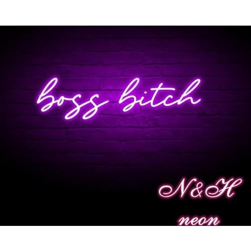 Boss bitch Neon Sign Bad bitch neon sign,Bad bitch neon light,Bad bitch led neon sign,Neon sign wall art,Neon sign bedroom,Led n
