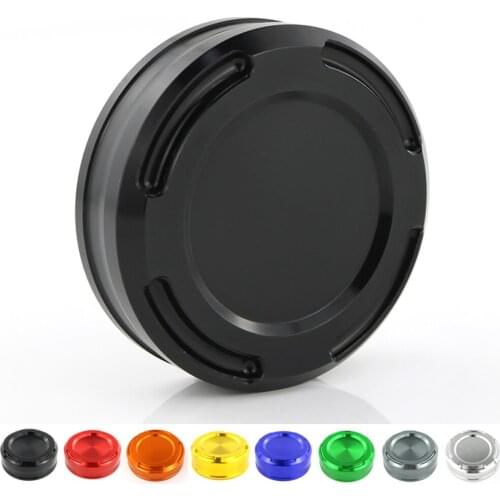 For Kawasaki Z750 Z900RS Z1000 Z1000SX ZZR600 Front CNC Brake Fluid Master Cylinder Reservoir Cap Covers Motorcycle Aluminum