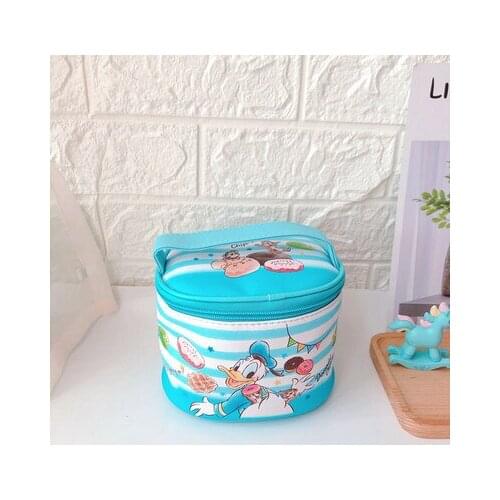 Disney Donald Duck Smile Anime Figures Cartoon Product Cosplay Accessories Storage Bag Makeup Pen Unisex Gift