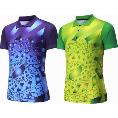 Golf Shirts Sports Series Wicking Breathable Clothing Badminton Mens T-shirt Table Tennis Clothes Shirt