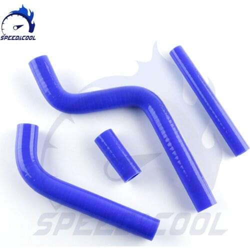 Motorcycle Silicone Radiator Coolant Hose Kit For YAMAHA YZ 125 1996 1997 1998 1999 2000 2001