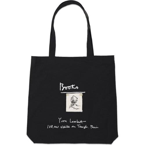 Korean Fashion Letter Canvas Bag Ins Pin Small Gold Needle Handbag Simple Embroidery Girls One Shoulder Bag Purses And Handbags