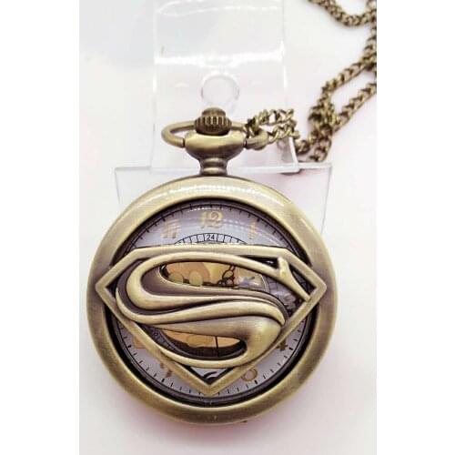 Fashion Classic Animation Retro Bronze Men Watches pocket watch with Hiht good quality Women Watch