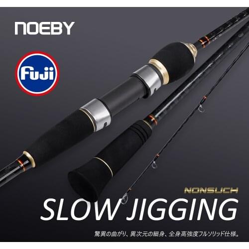 Japan Fuji Reel Seat Guide Noeby Nonsuch Spinning Casting Fishing Rod 1.83m 1.96m Slow Jigging Rod M ML Power Ocean Fishing Rod