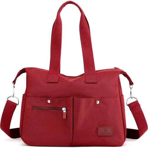 2021 New Fashion Messenger Bag Women Shoulder Bag Nylon Handbag Large Capacity Small Fashion Womens Tote Shopping Bag