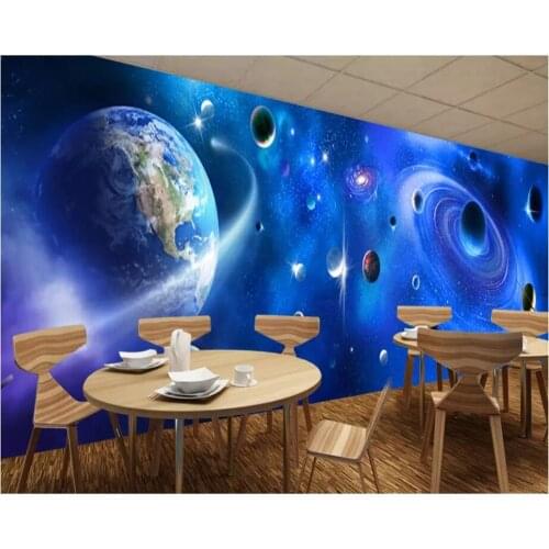 Beibehang Custom wallpaper 3D mural HD universe starry wall background wall living room bedroom wall papers home decor wallpaper