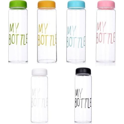 Popular My Bottle Fruit Juice Sport Water Cup Portable Travel Bottle 500ML