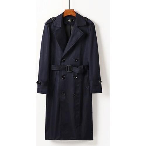 QIWN Men's Trench Coats