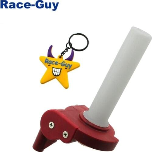 Red Adjustable Handle Throttle For Chinese 50cc 70cc 110cc 125cc 140cc 150cc 160cc DHZ SSR Piranha Pitster Pro Pit Dirt Bike