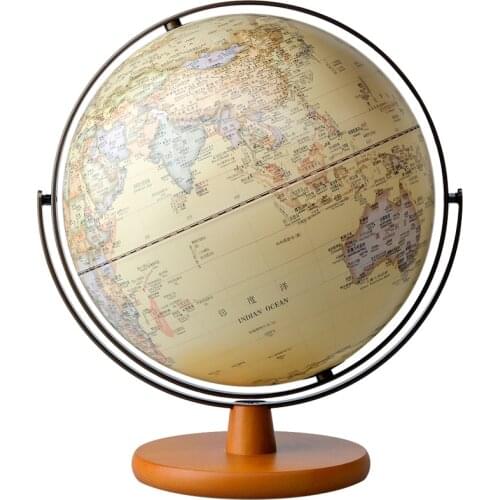 High definition retro AR luminous globe 3D three dimensional suspended HOME LED table lamp Globe gifts for students