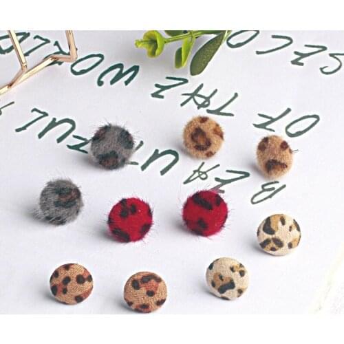 Leopard Earrings of Women Aesthetic Pendientes Earring Jewellery Stud Earrings Fashion Jewelry Accessorie 2021 Kolczyki