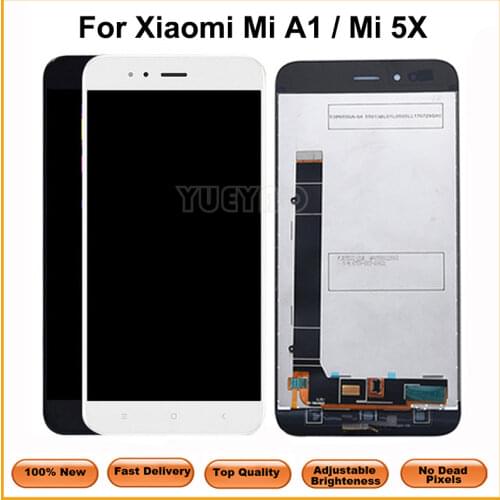 For Xiaomi MiA1 Mi A1 LCD Display+Touch Screen Digitizer Screen Glass Panel For Xiaomi Mi A1 Mi5X Mi 5X LCD Digitizer