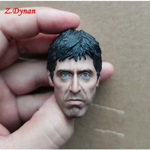 1/6 Scale male head carving Al Pacino head sculpt for 12 inches tbleague ph Action figure DIY gifts collections