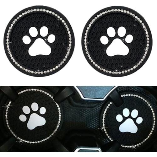 1pcs Auto Anti-slip Pad Mat Silica Gel for Interior Decoration Car Coaster Water Cup Bottle Holder Car Styling Accessories