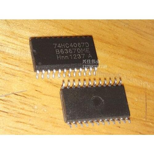 10PCS New 74HC4067D analog multiplexer SOP-24
