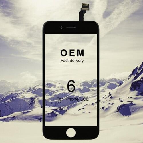 10PCS Grade OEM 4.7 inch high screen for iPhone 6 6G LCD display screen Replacement Lens Pantalla Touch Digitizer Free shipping