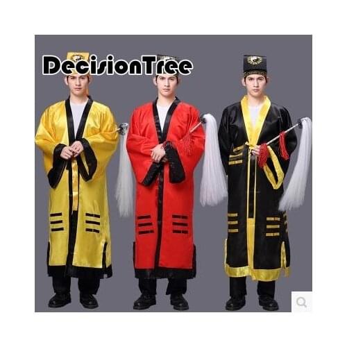 2021 taoist gown robe taoism performance garments marital arts uniforms suits kung fu clothing darkblue