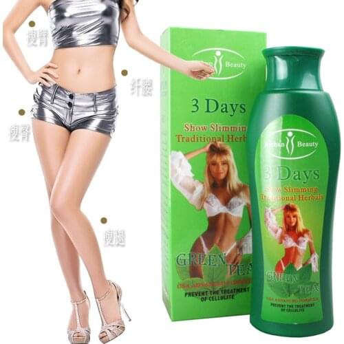 3 Days Herbal Green Tea Belly Slimming Cream 200ml Fat Burning Cream Lose Weight Slimming Cream for Women Fast Weight Loss Cream