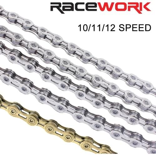 RACEWORK Bicycle Chain Current 10v 11v 12v Mtb 11 10 12 Speed Power Link Mountain Road Bike For Shimano SRAM Campanolo System