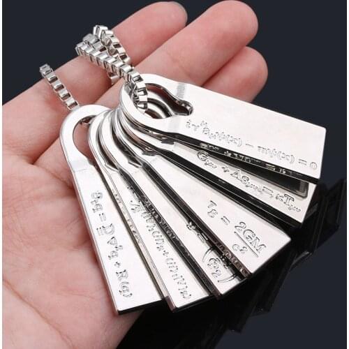 Death Stranding Sam Necklaces Norman Reedus Fomulas Pendant Necklace Long Chain for Women Men Cosplay Choker Jewelry