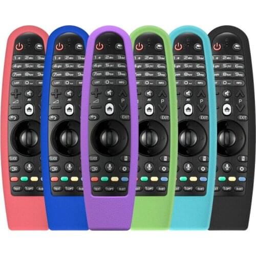 Covers for LG AN-MR600 AN-MR650 AN-MR18BA Bluetooth Wifi Smart Remote Control Case Silicone Skin-Friendly Shockproof Protective