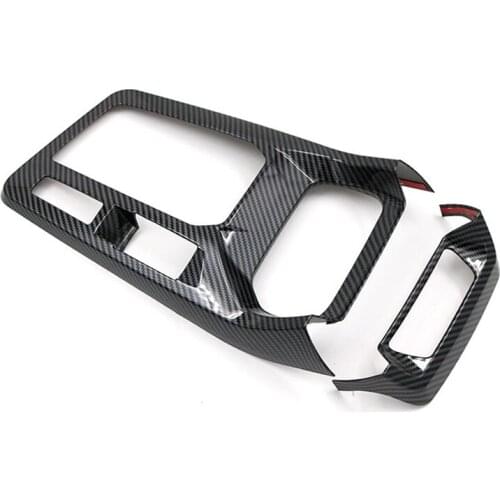 For MG 5 MG5 2020 2021 Car Central Control Gear Shift Panel Cover Trim Cup Holder Decoration Frame Accessories