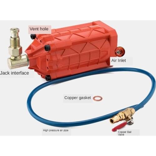 Jack booster booster pump hydraulic vertical modification workshop auxiliary tool