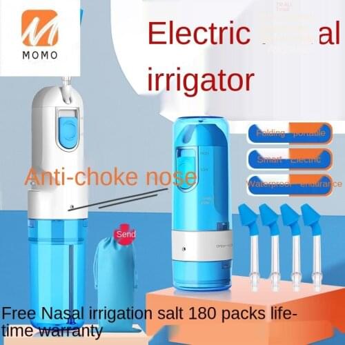 Electric Nasal Irrigator Childrens Nasal Congestion Rhinitis Household Salt Water Nasal Cleansing Artifact