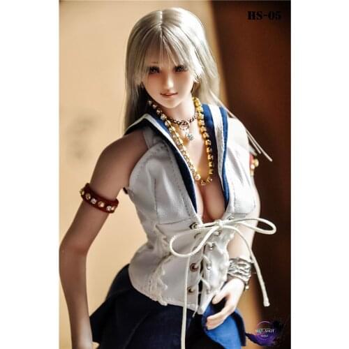 Hatshot Cosplay 1/6 Female Soldier Sexy School Uniform Sailor Hs-05 Set Tbleague 12''action Figure Big-breasted Plastic Body