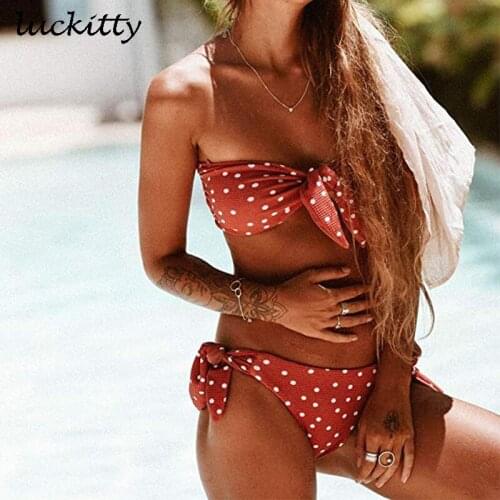 Luckitty Polka Dot Swimwear