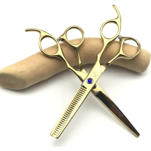 12Pcs Set 6inch Hairdressing Scissors Hair Professional Thinning Shears Set Hair Cutting Scissors Barber Scissors 440C Japan