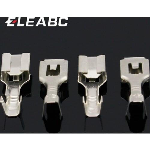 Crimp Terminal Female Spade Cable Wire Terminals for 6.3mm Connectors