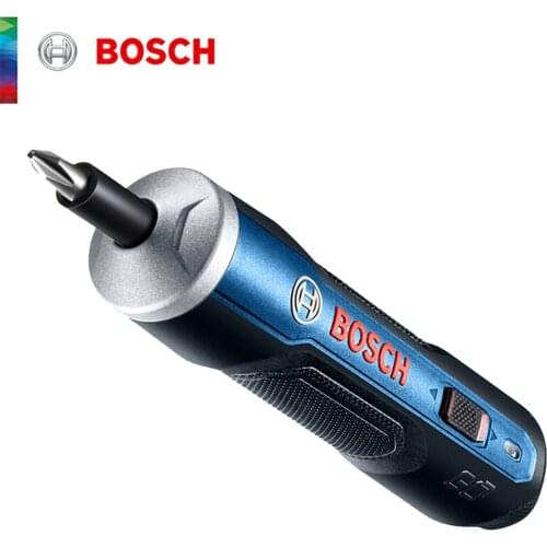 Original BOSCH GO Mini Electrical Screwdriver 3.6V lithium-ion Battery Rechargeable Cordless Power Drill with drill bits set