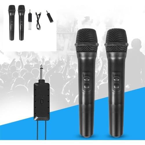 2 Pcs Portable Wireless Microphone for Party Karaoke Home KTV Handheld Microphone Professional microphone