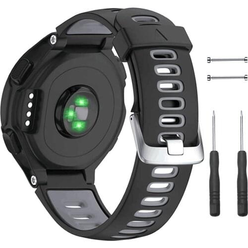 Soft Silicone Watch Strap for Forerunner 235 220 230 620 630 735XT Watch Band Strap Silicone for Forerunner