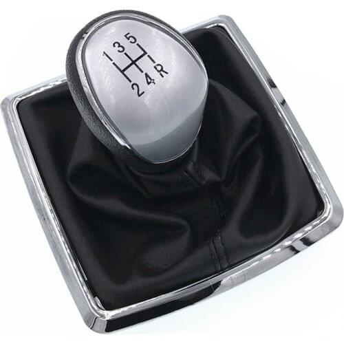5 Speed Gear Shift Knob Manual Stick Lever Gaiter For Ford Focus 2 MK2 FL MK3 MK4 Fiesta MK7 KUGA GALAXY C-max B-max S-max Kuga